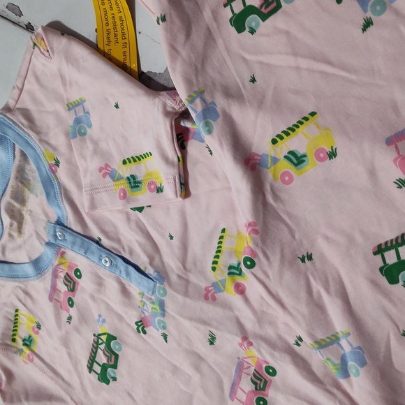 The Beaufort bonnet Sara Janes short sleeve PJ set Greenville golf buggy sz12 - Picture 3 of 6